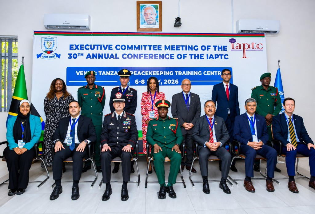 Executive Committee of the 30th IAPTC Annual Conference at the Tanzania Peacekeeping Training Centre